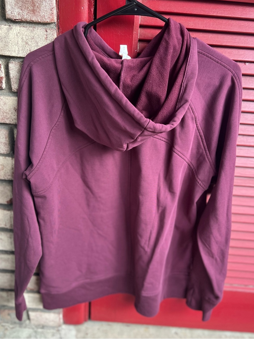Wandersoft Dark Purple Medium Fleece Hoodie - Picture 3 of 11
